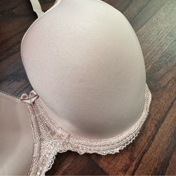 Like New Panache Cari underwire t-shirt bra, size 32G nude - Picture 2 of 12